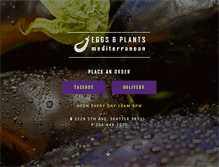 Tablet Screenshot of eggsandplants.com